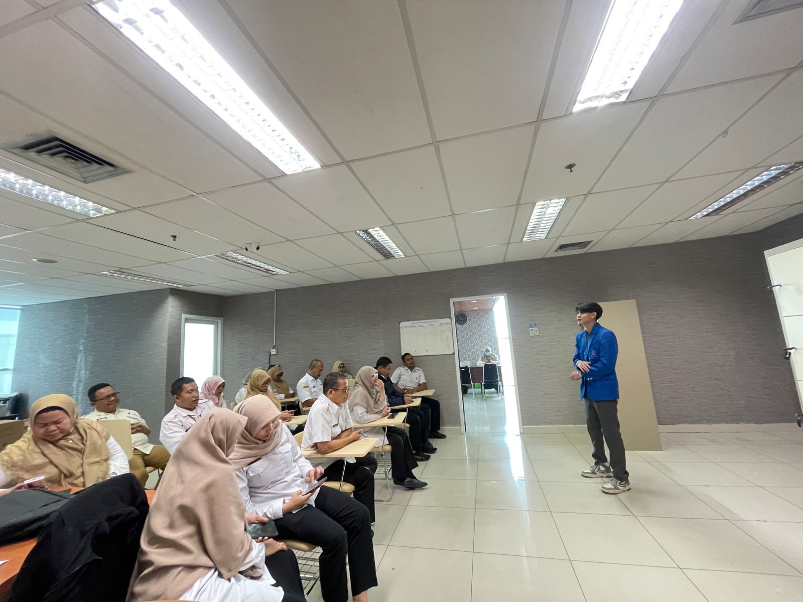 Cek Kesehatan Pegawai Inspektorat Daerah Kota Bekasi bersama Puskesmas Marga Jaya
